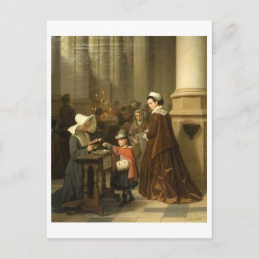 Carte postale Peinture classique (Devant)