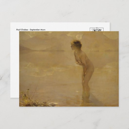 Carte postale Peinture classique (Devant / Derrière)