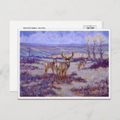 Carte postale Peinture classique (Devant / Derrière)