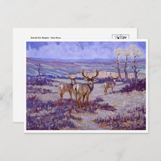 Carte postale Peinture classique (Devant / Derrière)