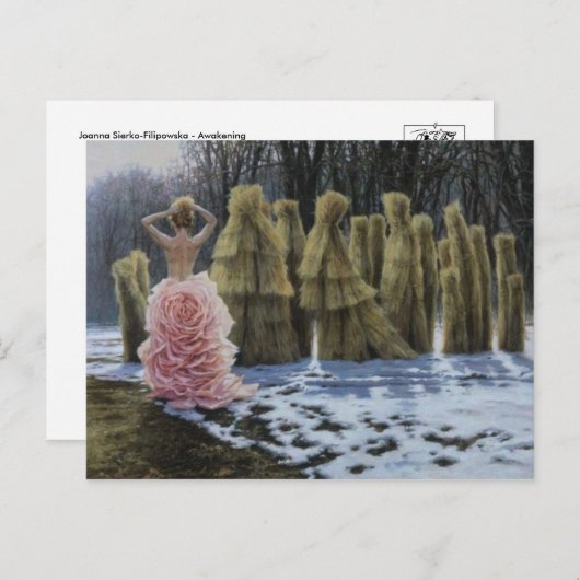 Carte postale Peinture classique (Devant / Derrière)