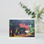 Carte postale Peinture classique (Debout devant)