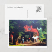 Carte postale Peinture classique (Devant / Derrière)