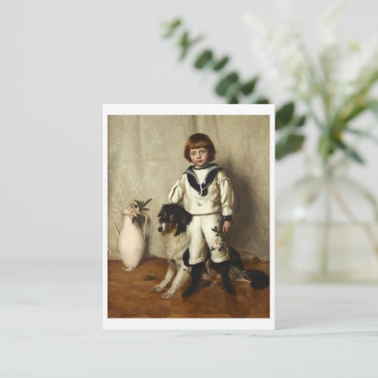 Carte postale Peinture classique (Debout devant)