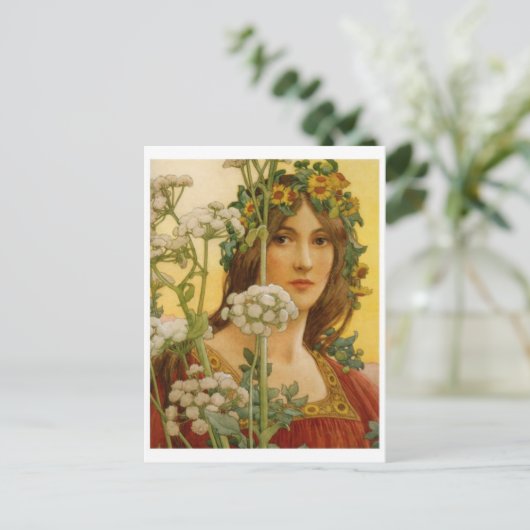 Carte postale Peinture classique (Debout devant)