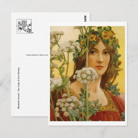 Carte postale Peinture classique (Devant / Derrière)