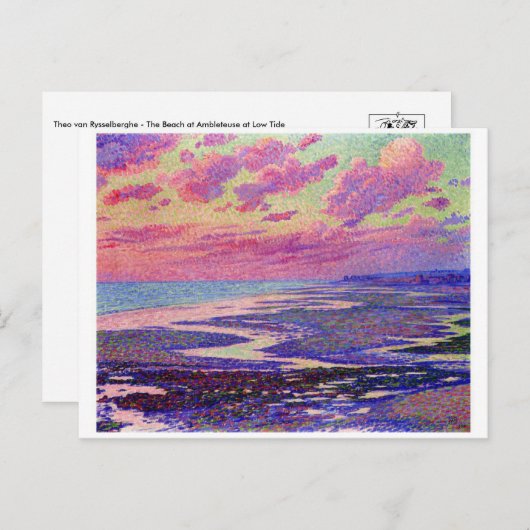 Carte postale Peinture classique (Devant / Derrière)