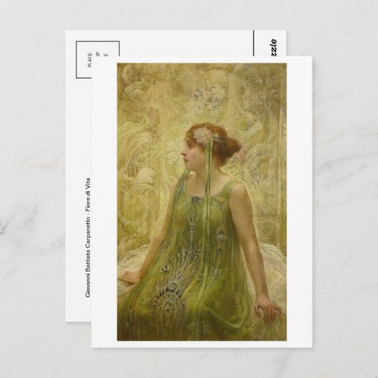 Carte postale Peinture classique (Devant / Derrière)