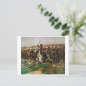 Carte postale Peinture classique (Debout devant)