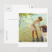 Carte postale Peinture classique (Devant / Derrière)