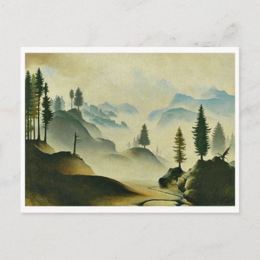 Carte postale Peinture classique (Devant)