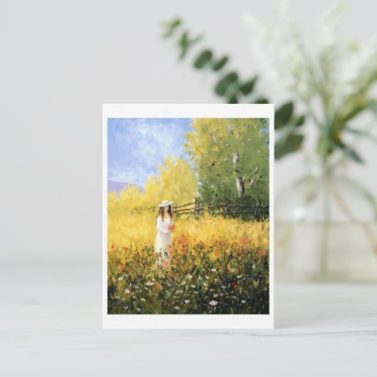 Carte postale Peinture classique (Debout devant)