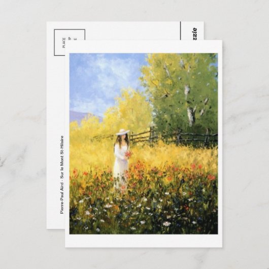 Carte postale Peinture classique (Devant / Derrière)