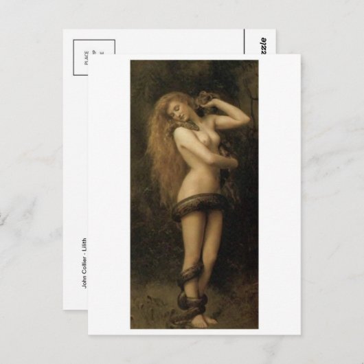 Carte postale Peinture classique (Devant / Derrière)