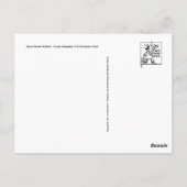 Carte postale Peinture classique (Dos)