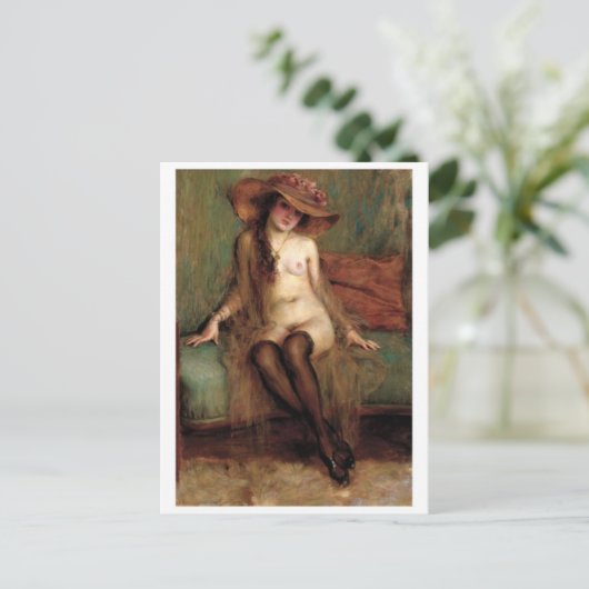 Carte postale Peinture classique (Debout devant)