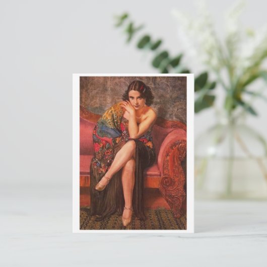 Carte postale Peinture classique (Debout devant)