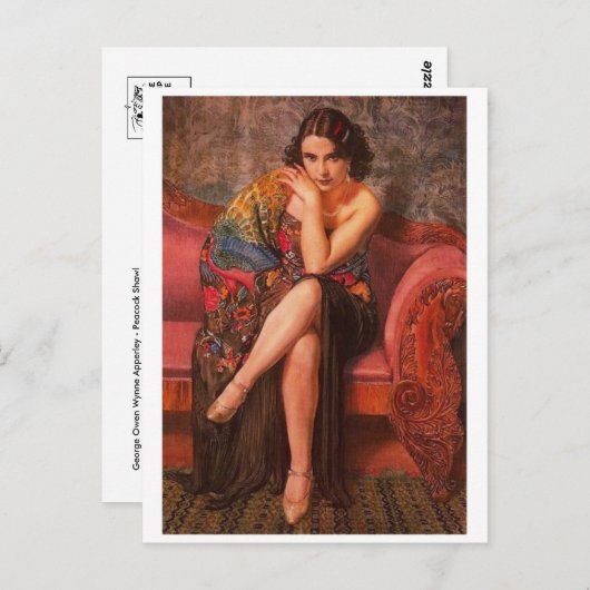 Carte postale Peinture classique (Devant / Derrière)