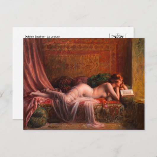 Carte postale Peinture classique (Devant / Derrière)