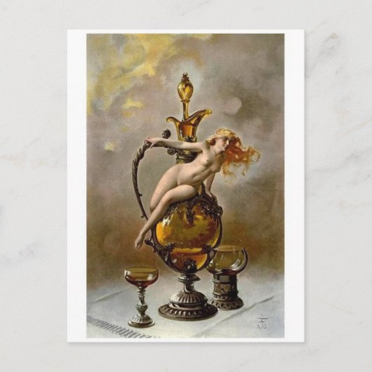 Carte postale Peinture classique (Devant)