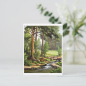 Carte postale Peinture classique (Debout devant)