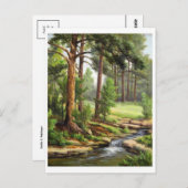 Carte postale Peinture classique (Devant / Derrière)