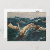 Carte postale Peinture classique (Devant / Derrière)