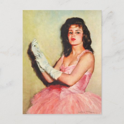 Carte postale Peinture classique (Devant)