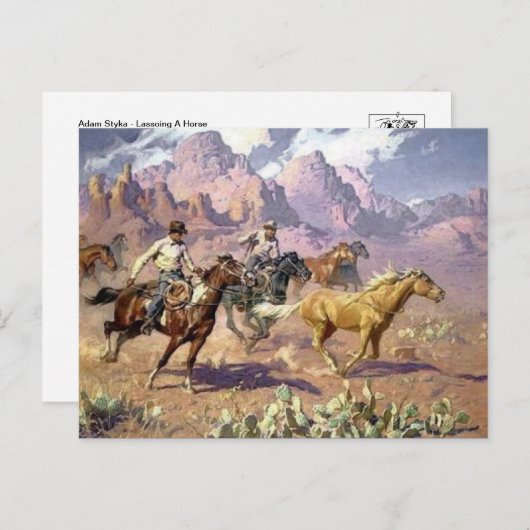 Carte postale Peinture classique (Devant / Derrière)