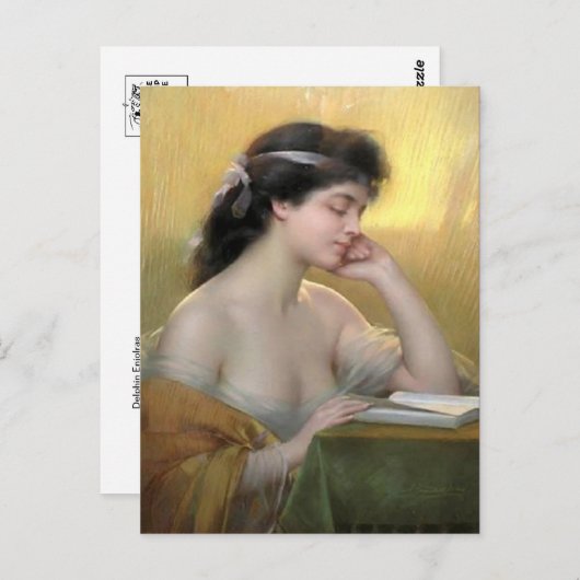 Carte postale Peinture classique (Devant / Derrière)