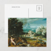 Carte postale Peinture classique (Devant / Derrière)