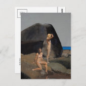 Carte postale Peinture classique (Devant / Derrière)