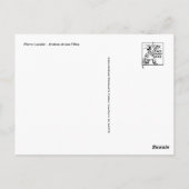 Carte postale Peinture classique (Dos)