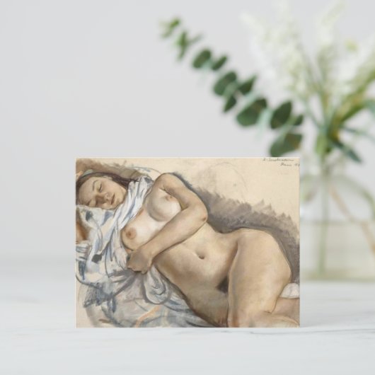 Carte postale Peinture classique (Debout devant)