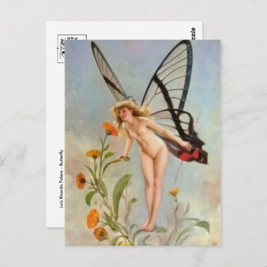 Carte postale Peinture classique (Devant / Derrière)