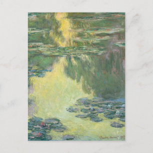 Carte Postale Peinture classique de Claude Monet, Nymphéas (1907