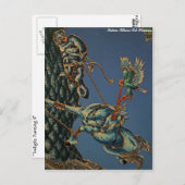 Carte Postale "Peinture crépusculaire II" (Devant / Derrière)