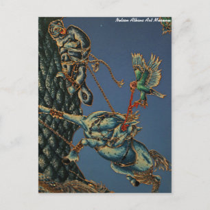 Carte Postale "Peinture crépusculaire II"