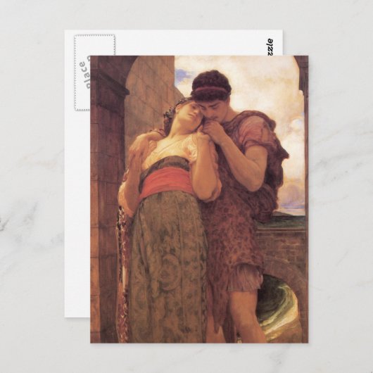 Carte Postale Peinture d'art marié (Devant / Derrière)