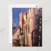 Carte Postale peinture de bâtiment (Devant / Derrière)