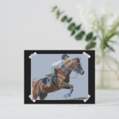 Carte Postale Peinture de chasseur/pare-chocs unique (Debout devant)