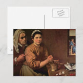 Carte Postale Peinture de Deigo Velazquez (Devant / Derrière)