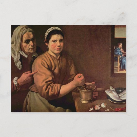 Carte Postale Peinture de Deigo Velazquez (Devant)