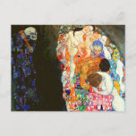 Carte Postale Peinture de Gustav Klimt sur Death and Life.<br><div class="desc">Peinture de Gustav Klimt sur Death and Life. Carte postale.</div>