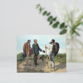 Carte Postale Peinture de Gustave Courbet (Debout devant)