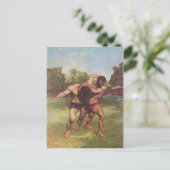 Carte Postale Peinture de Gustave Courbet (Debout devant)