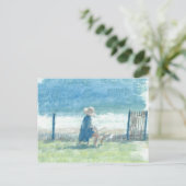 Carte Postale Peinture de la mer (Debout devant)