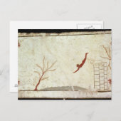 Carte Postale Peinture de la tombe du plongeur des sud (Devant / Derrière)