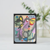 Carte Postale Peinture de 'Mid Century Mod Spider Song' sur une (Debout devant)