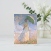 Carte Postale Peinture de Monet (Debout devant)